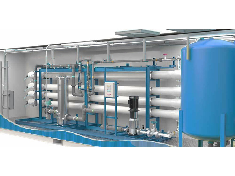 Container water treatment equipment