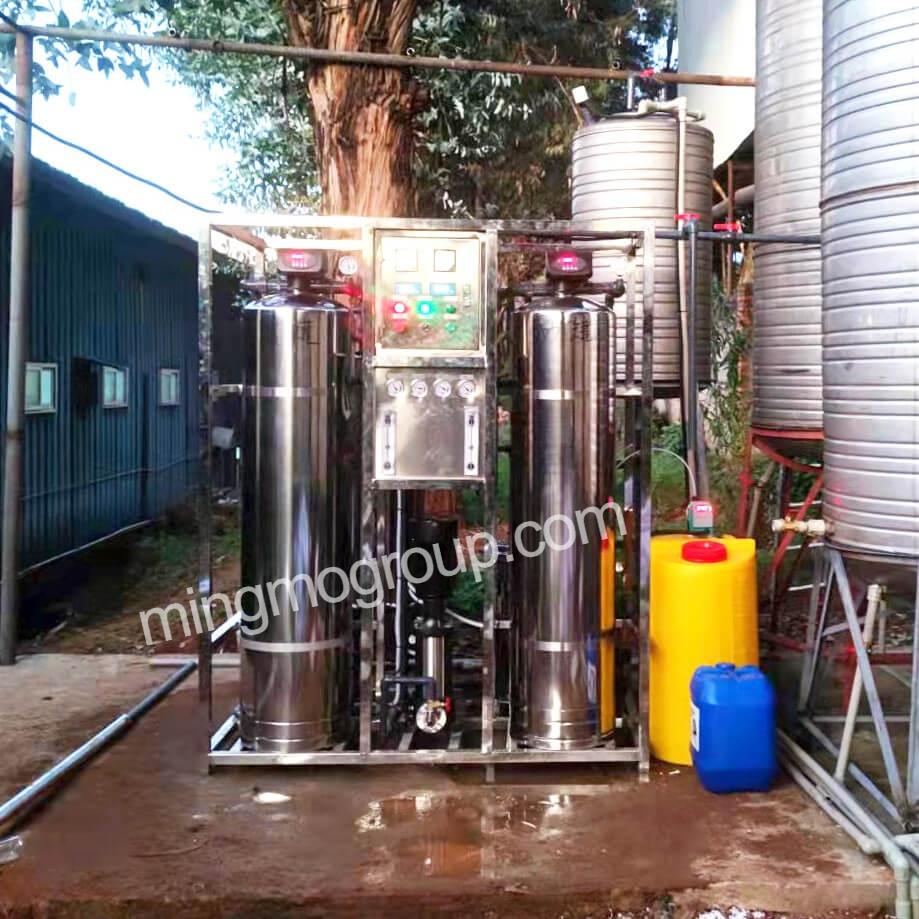 Kenya-Automatic & Remote Control/Debug RO System for Food Factory 1TPH