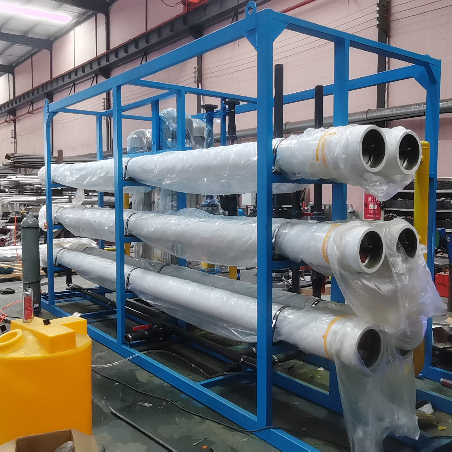 Africa Eritrea MASSAWA 400TPH Containerized Seawater Desalination System