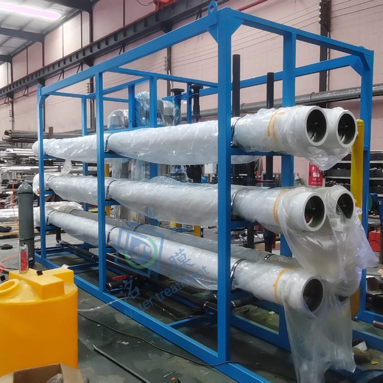 Africa Eritrea – 400TPD Containerized Seawater Desalination System